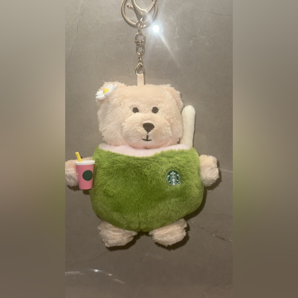 Starbucks China "Autumn Coconut" Bearista Keychain - Picture 2 of 3